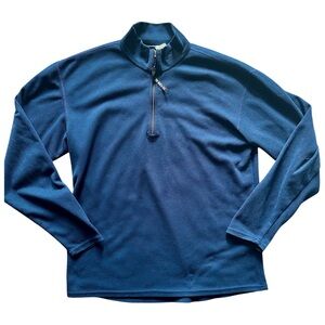 Men's Northface Navy Blue Quarter-Zip Sweater